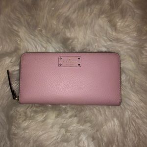 Pink Mauve Kate Spade Wallet